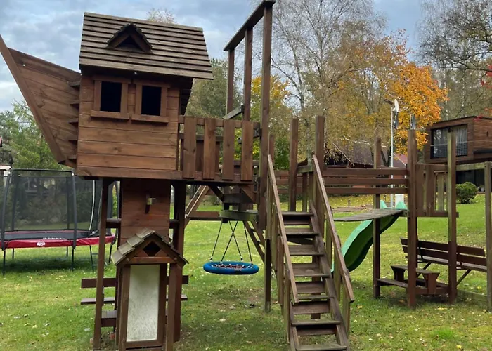 Prázdninový dům Caloroczny Hawaje Nad Jeziorem Kazub