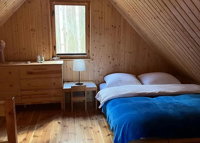 Prázdninový dům Caloroczny Hawaje Nad Jeziorem Kazub Cieciorka